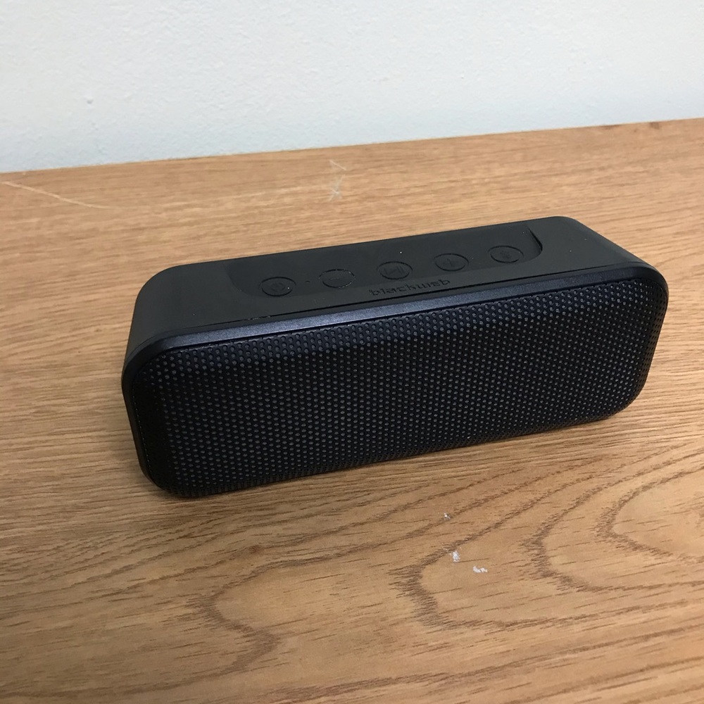 Black Blackweb Portable Speaker w/ charger